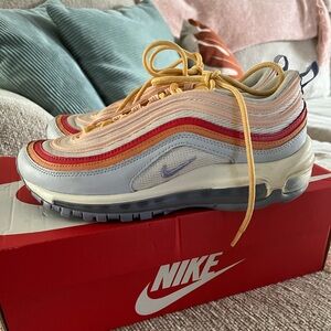 Women’s 7 Nike Air Max 97 Sunrise